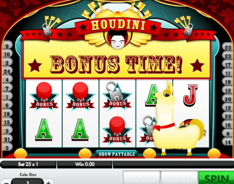 750% Casino match bonus at Big Jackpots Casino 