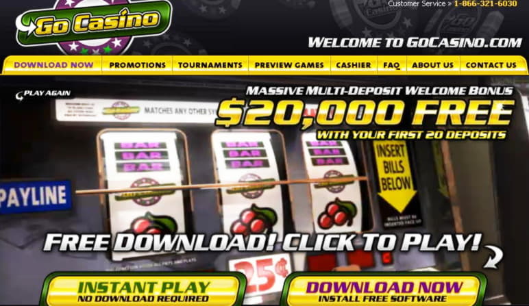 $560 FREE Chip at Roaring 21 Casino