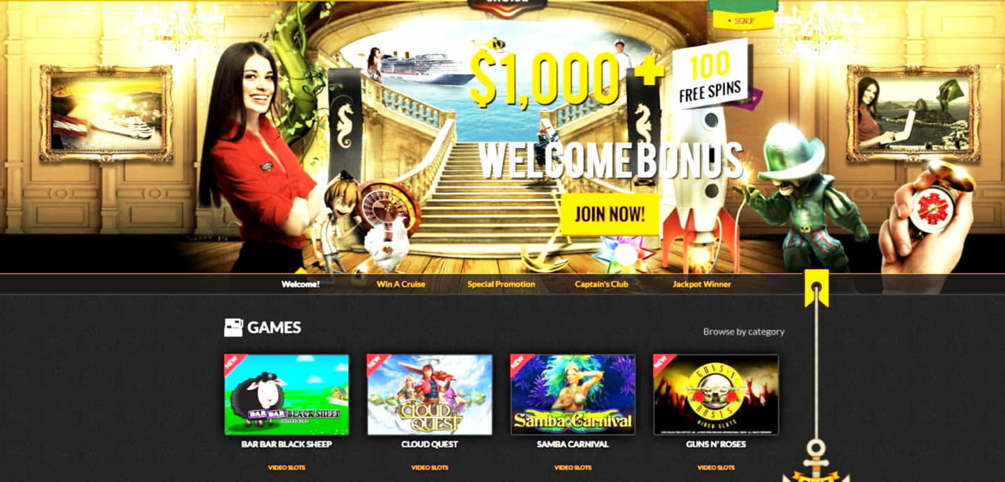 650% Casino match bonus at Casino Las Vegas