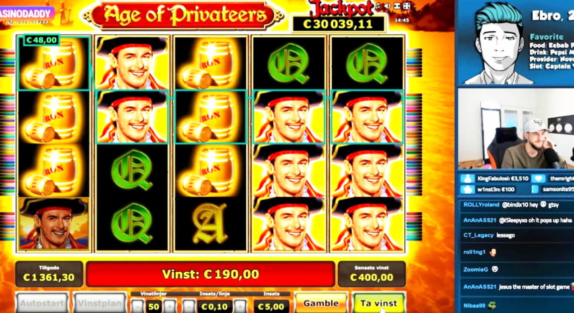 675% Casino match bonus at bWin Casino