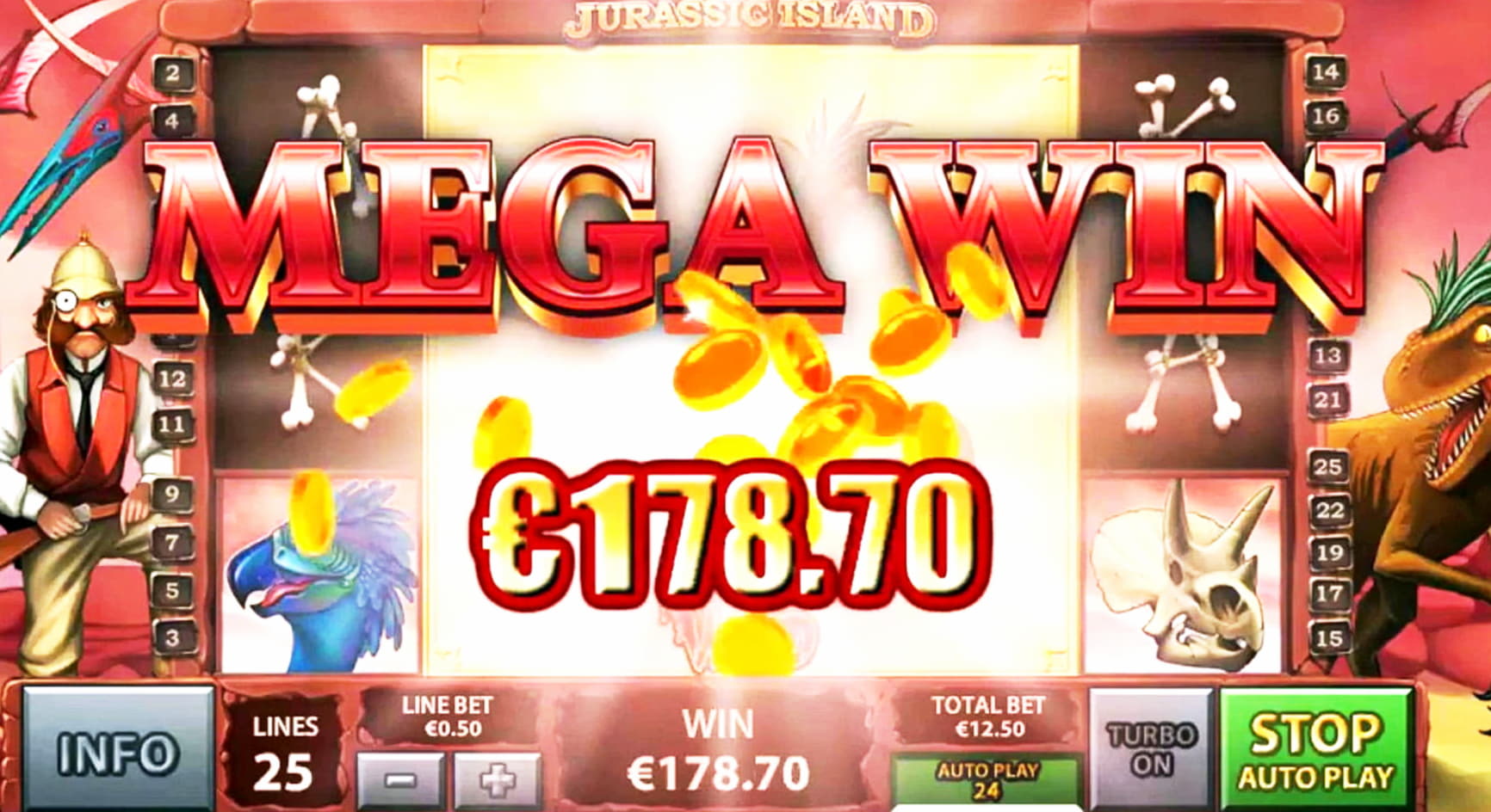 £1925 No deposit bonus casino at Royal Vegas Casino
