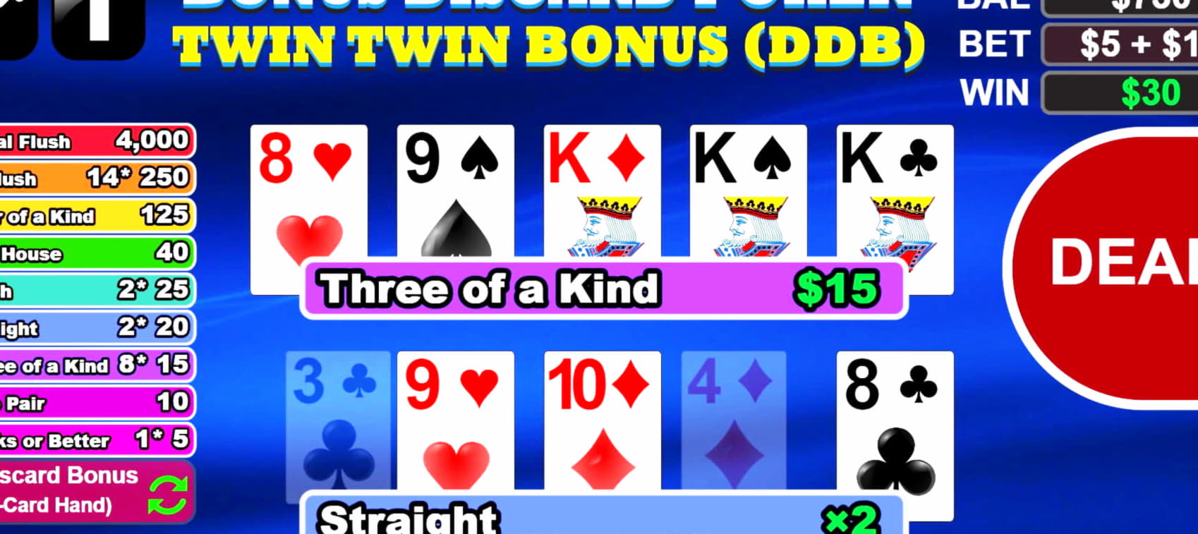 EUR 3960 No Deposit Casino Bonus at bWin Casino