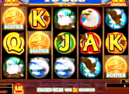 240% Match at a casino at Emu Casino