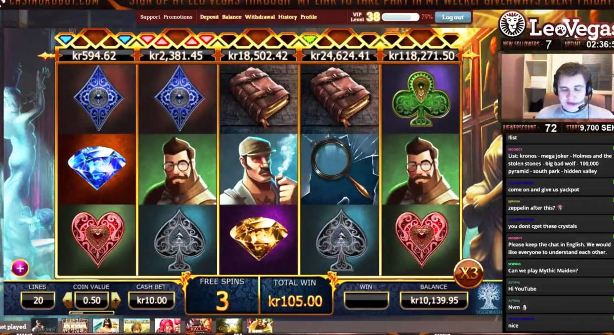 75% Deposit Match Bonus at Casino Las Vegas