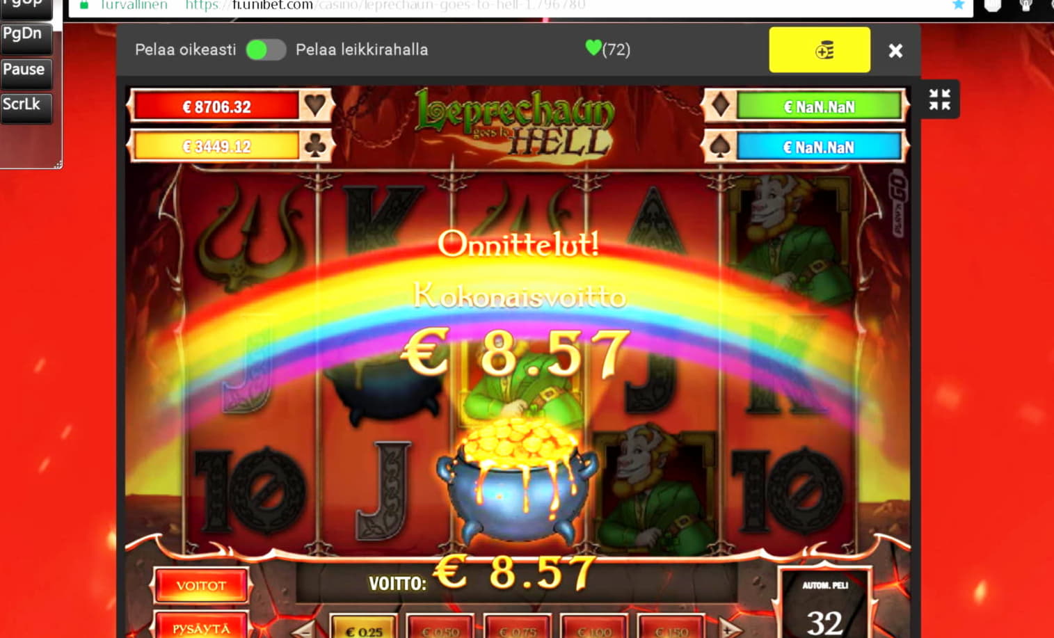 295 free spins at Road Casino 