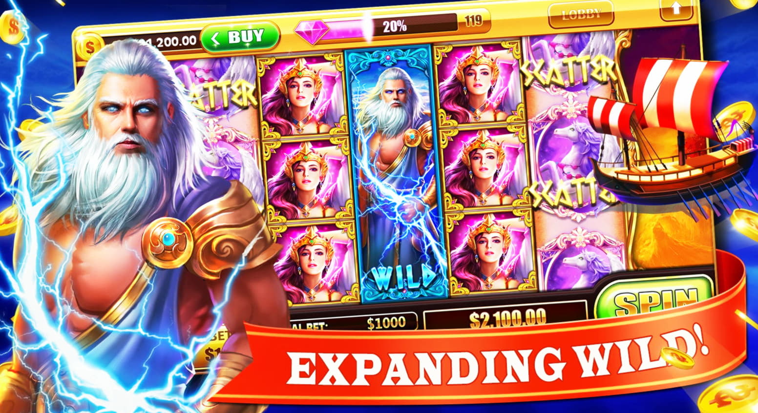 190 free casino spins at Dunder Casino