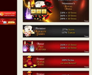 40 Free Casino Spins at Casino Las Vegas