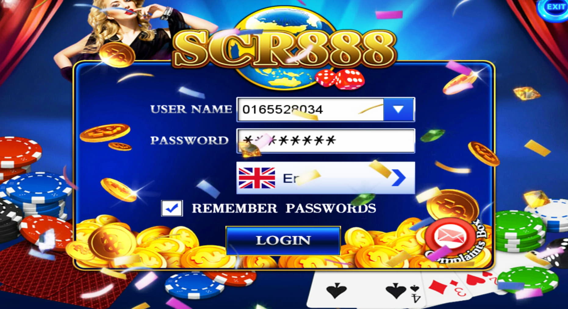 €675 Free chip at Royal Vegas Casino