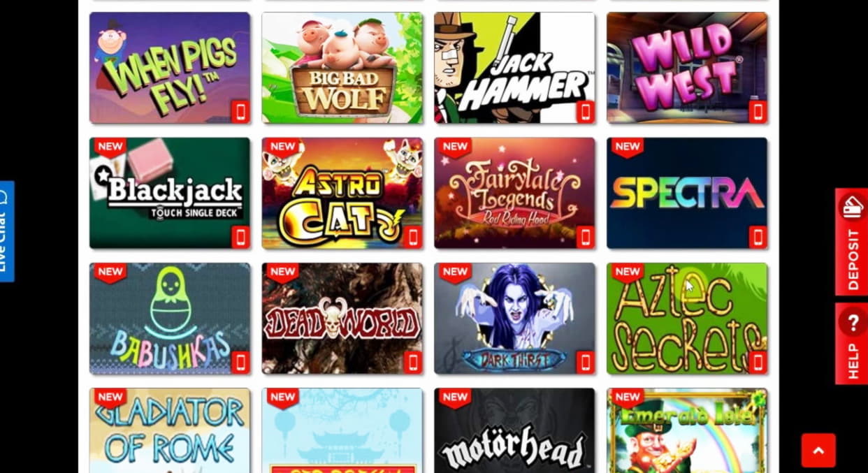 520% First Deposit Bonus at Gaming Club Casino
