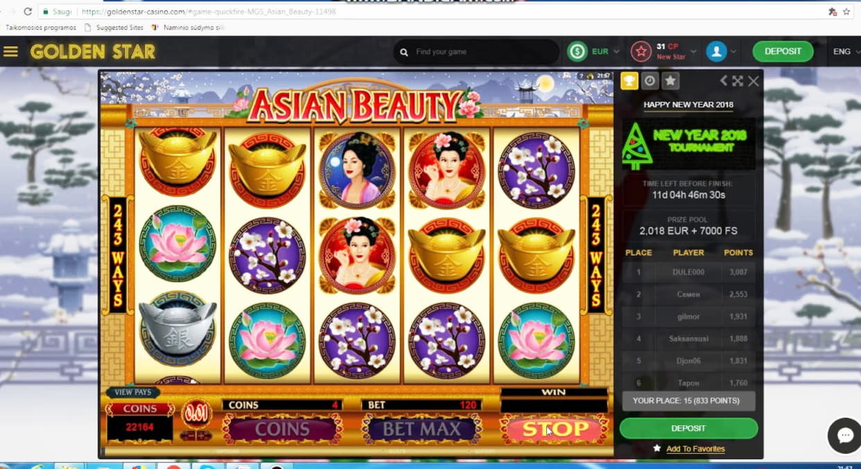 Eur 999 Online Casino Tournament at Lucky Nugget Casino