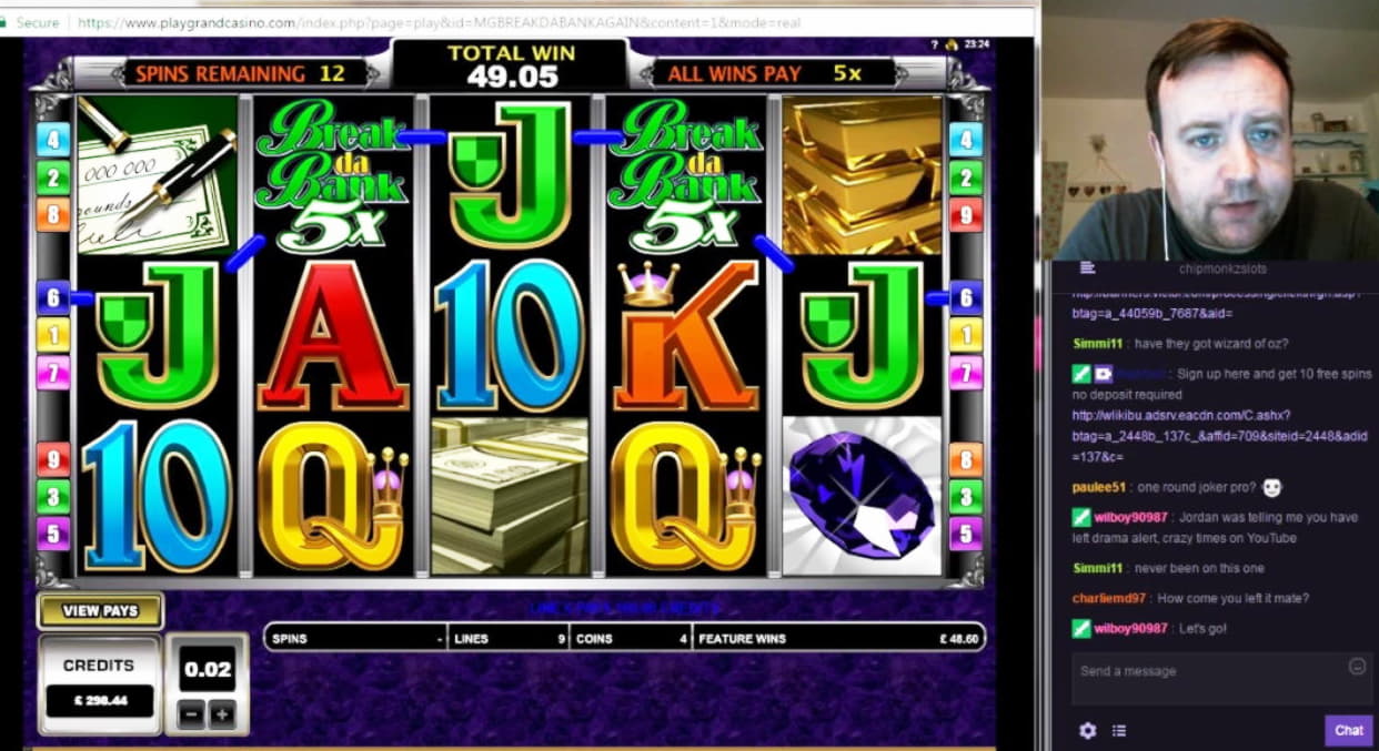 375% Casino match bonus at Dunder Casino