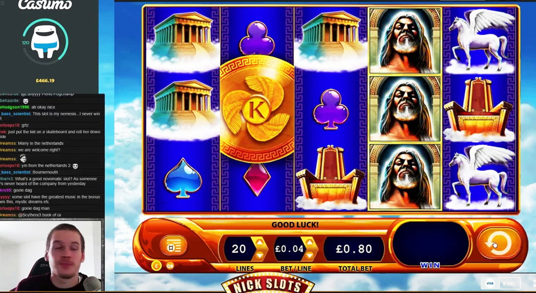 55 Free spins at High Roll Casino 