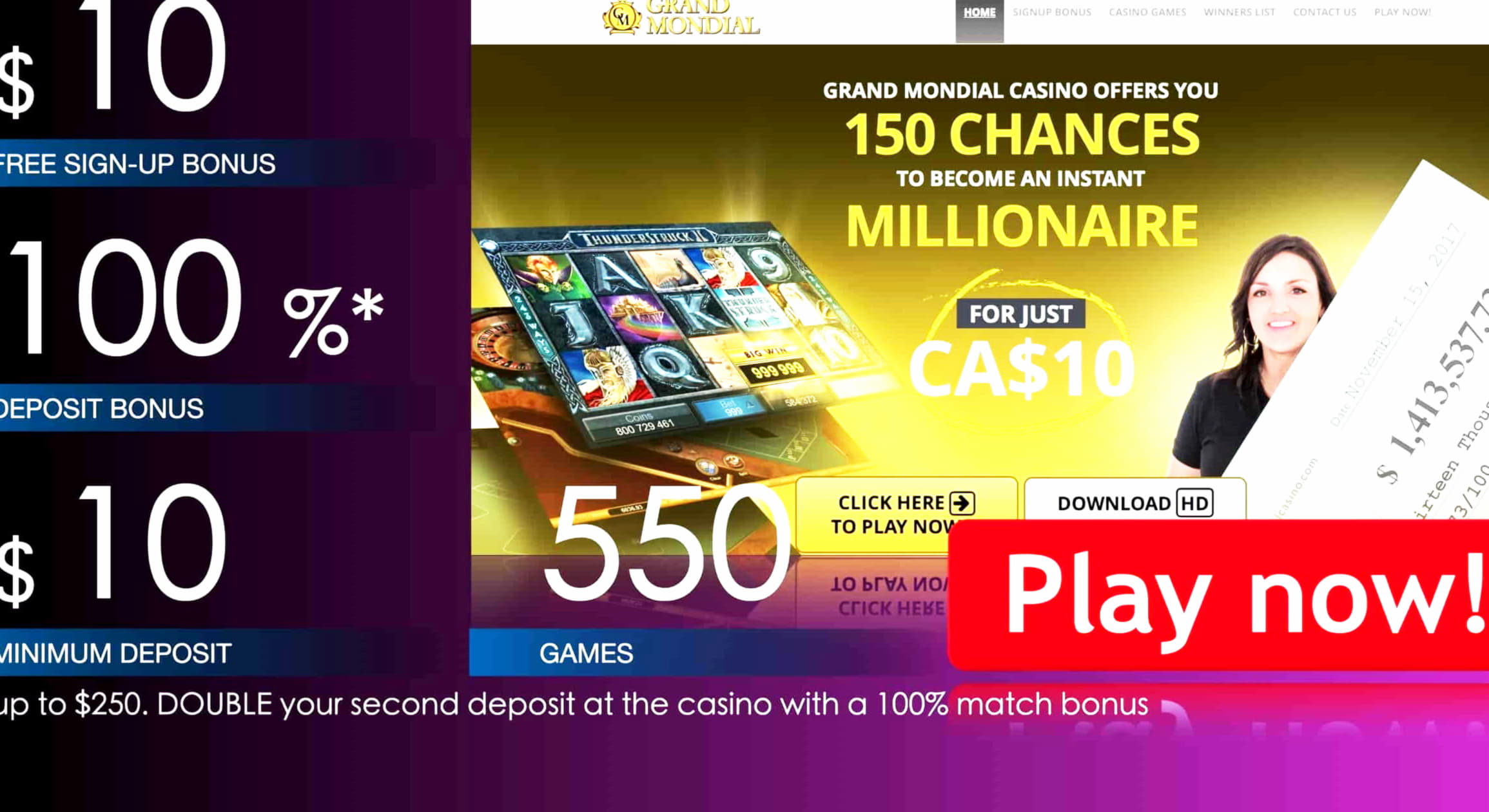 Eur 330 Free Casino Chip at Joy Casino