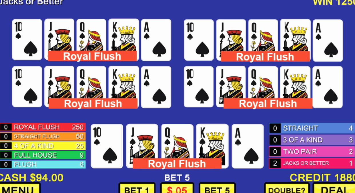 275% casino match bonus at Royal Vegas Casino