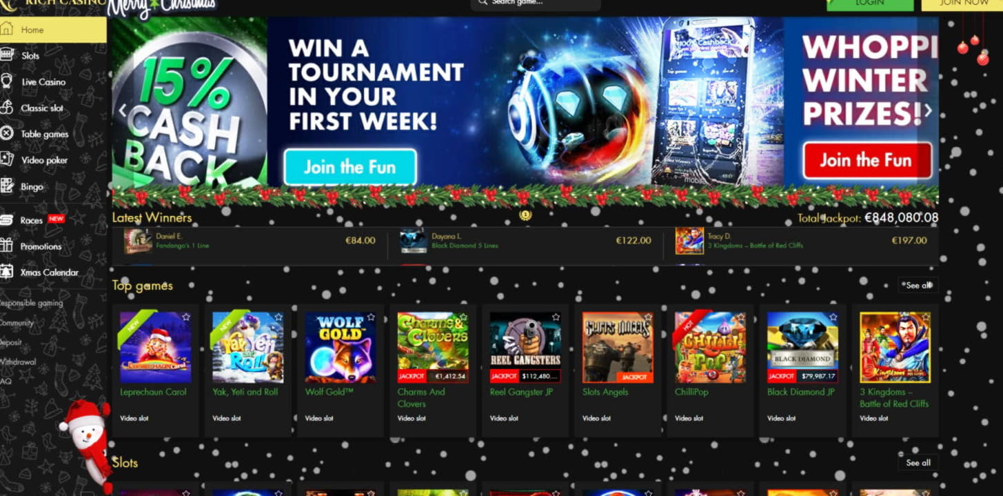 €390 Tournament at Casino com