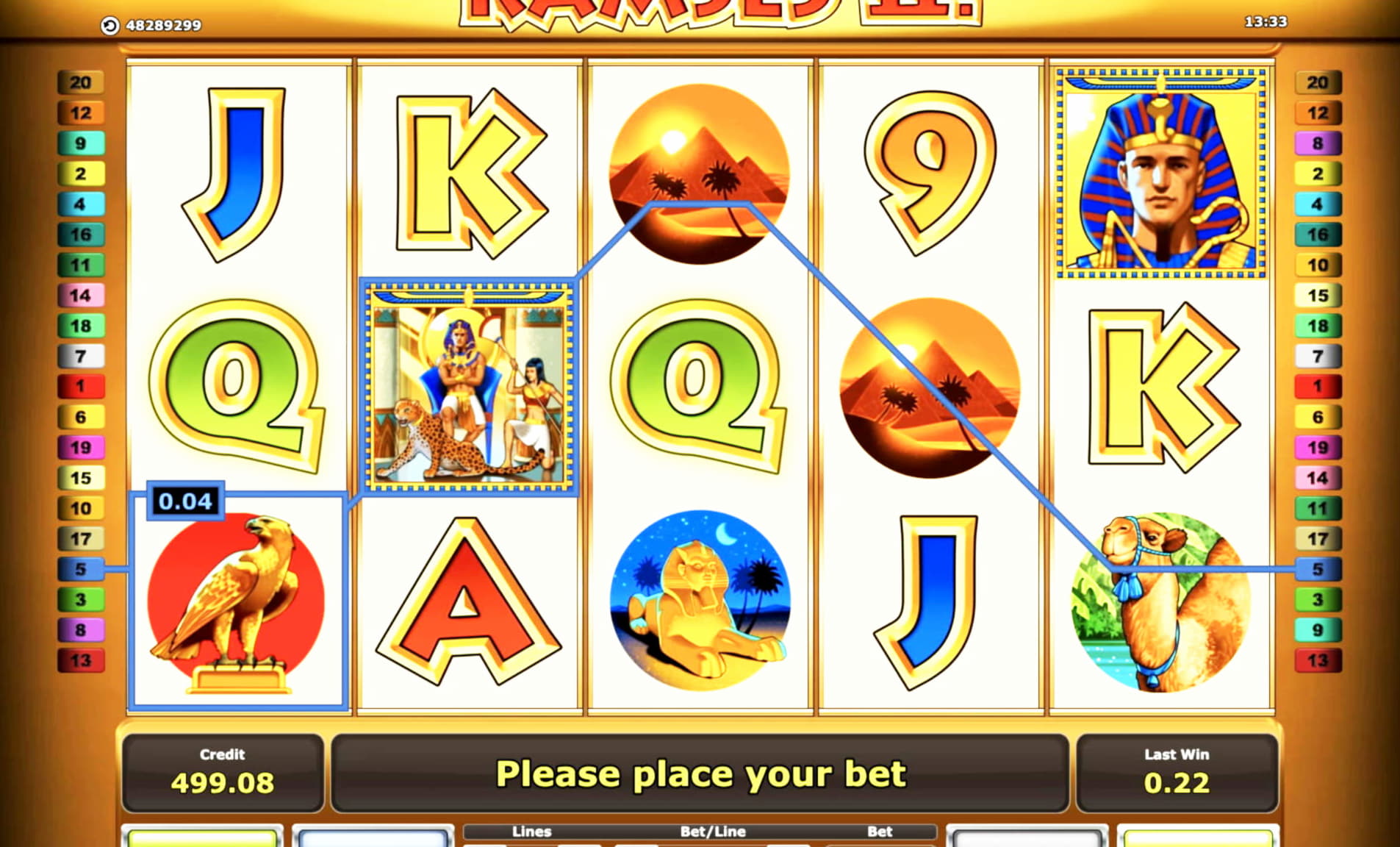 33 Loyalty Free Spins! at Lucky Red Casino