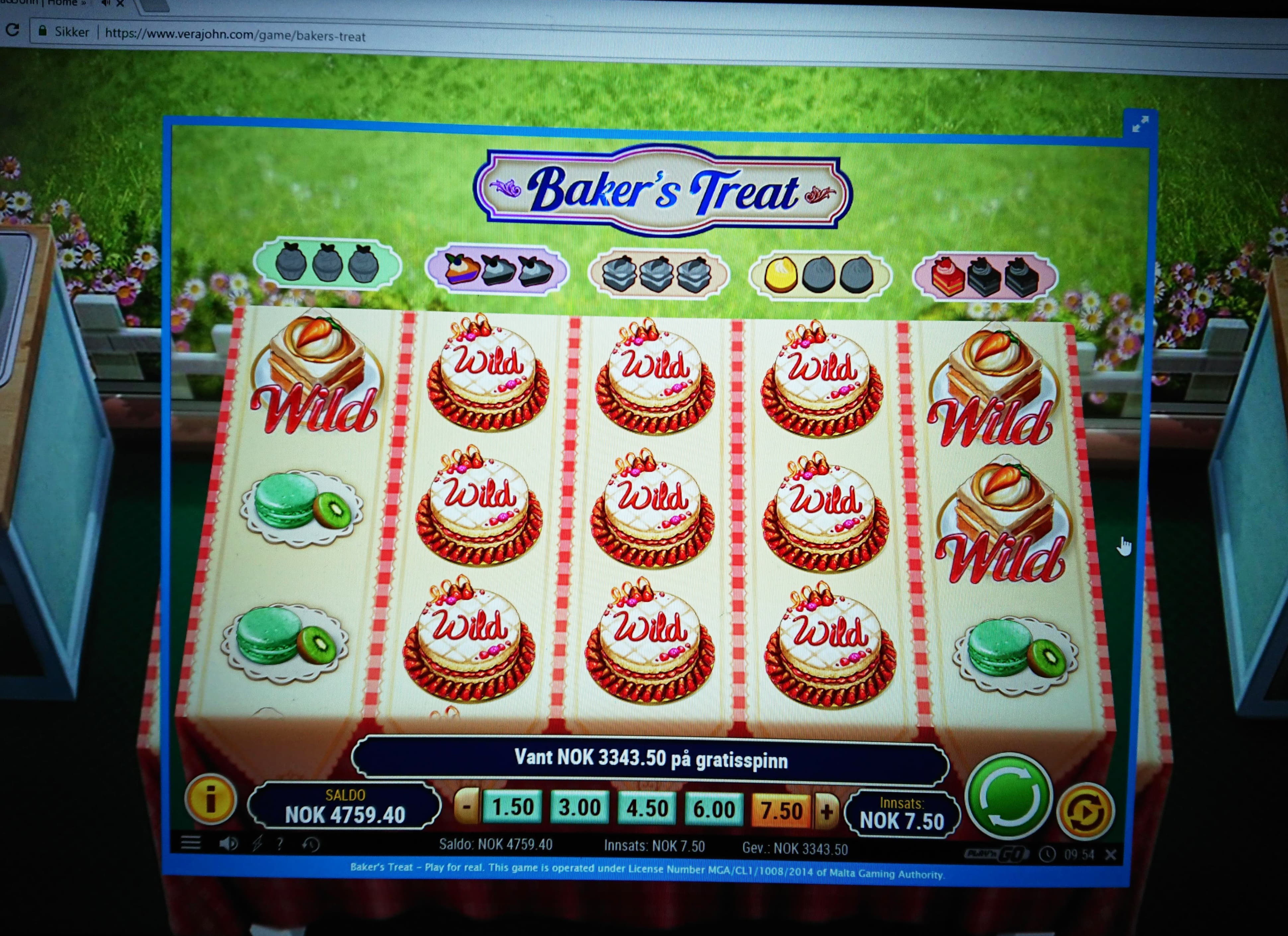 EUR 3780 No deposit at Casino Las Vegas