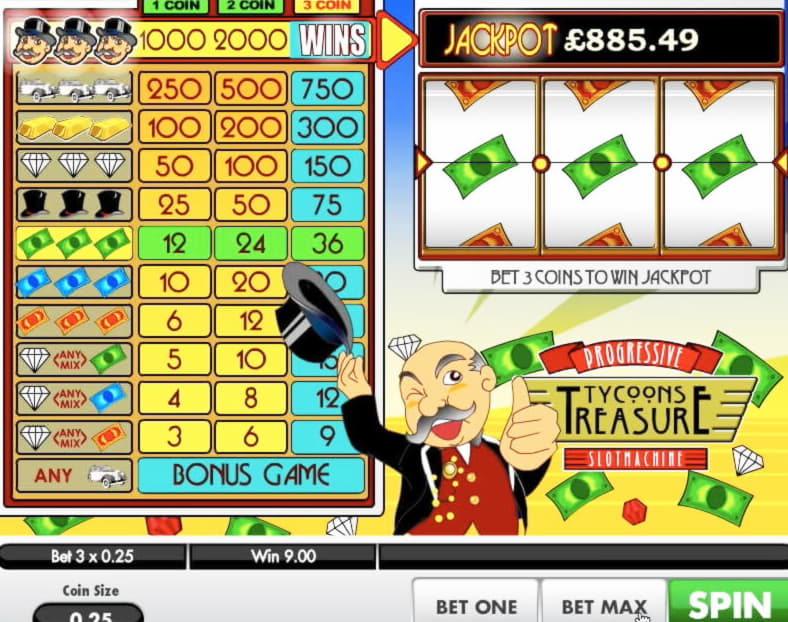 990% Deposit match bonus at All Slots Casino
