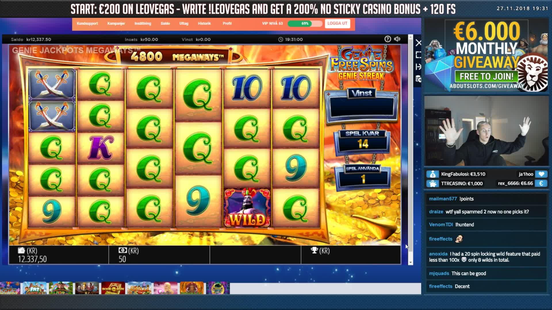 ﻿$1640 No deposit bonus casino at Casino com