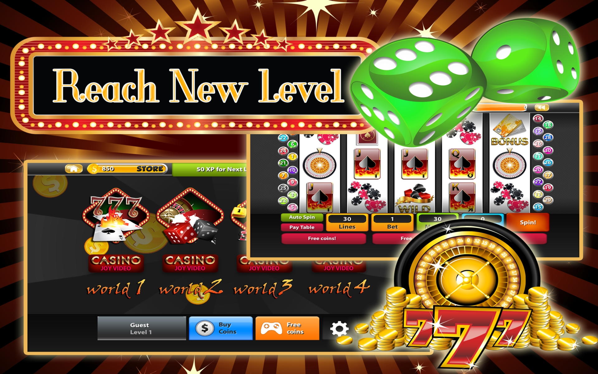 EUR 515 Free Casino Chip at 888 Casino