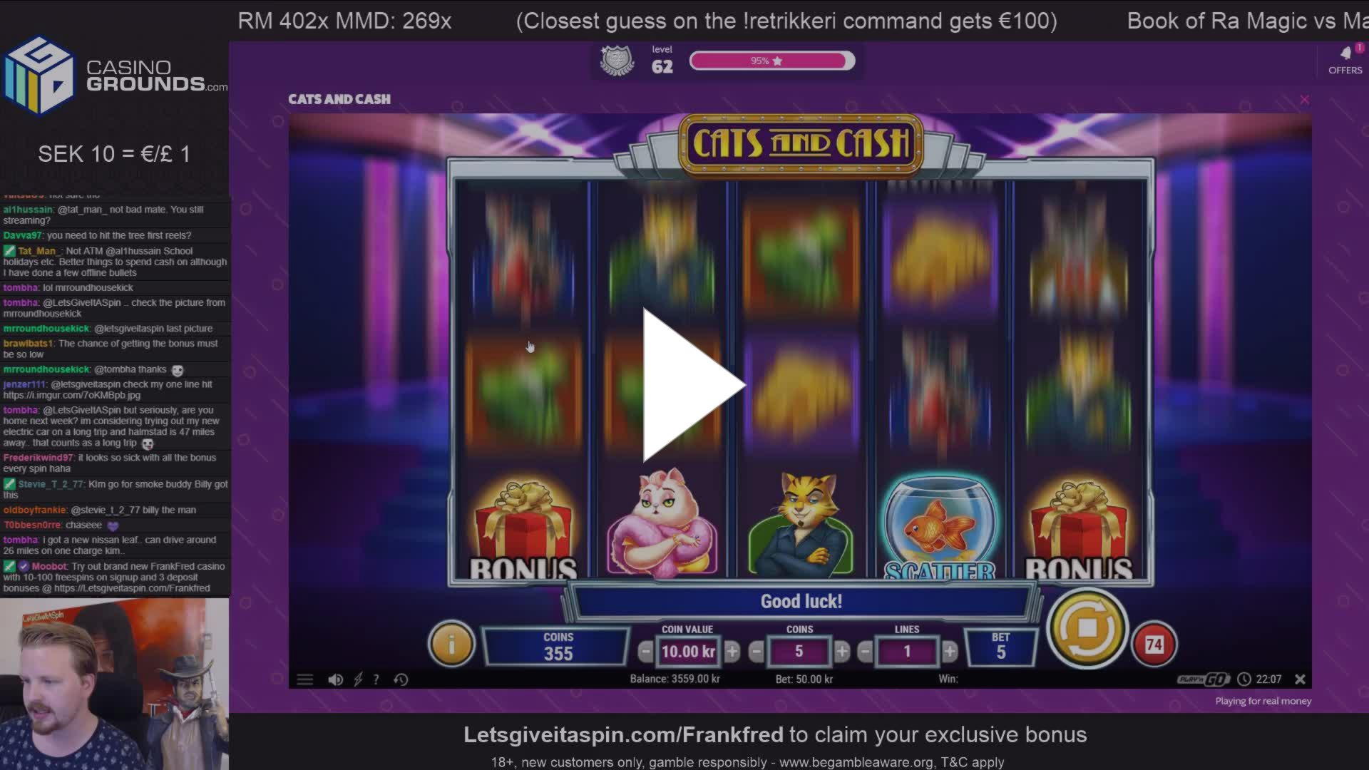 €290 Free Chip at Lucky Nugget Casino