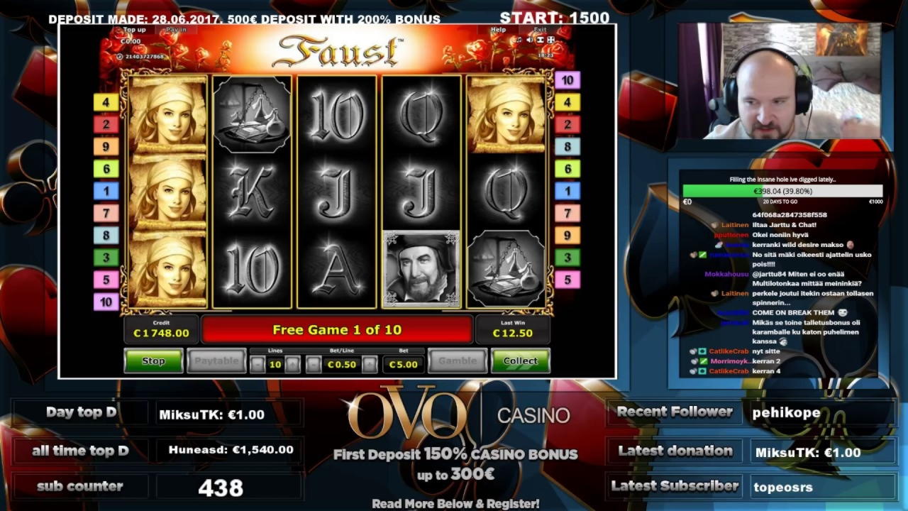600% Match at a casino at Royal Vegas Casino