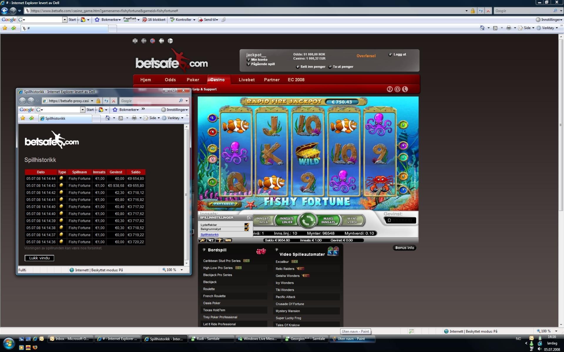 $160 Free chip casino at River Belle Casino