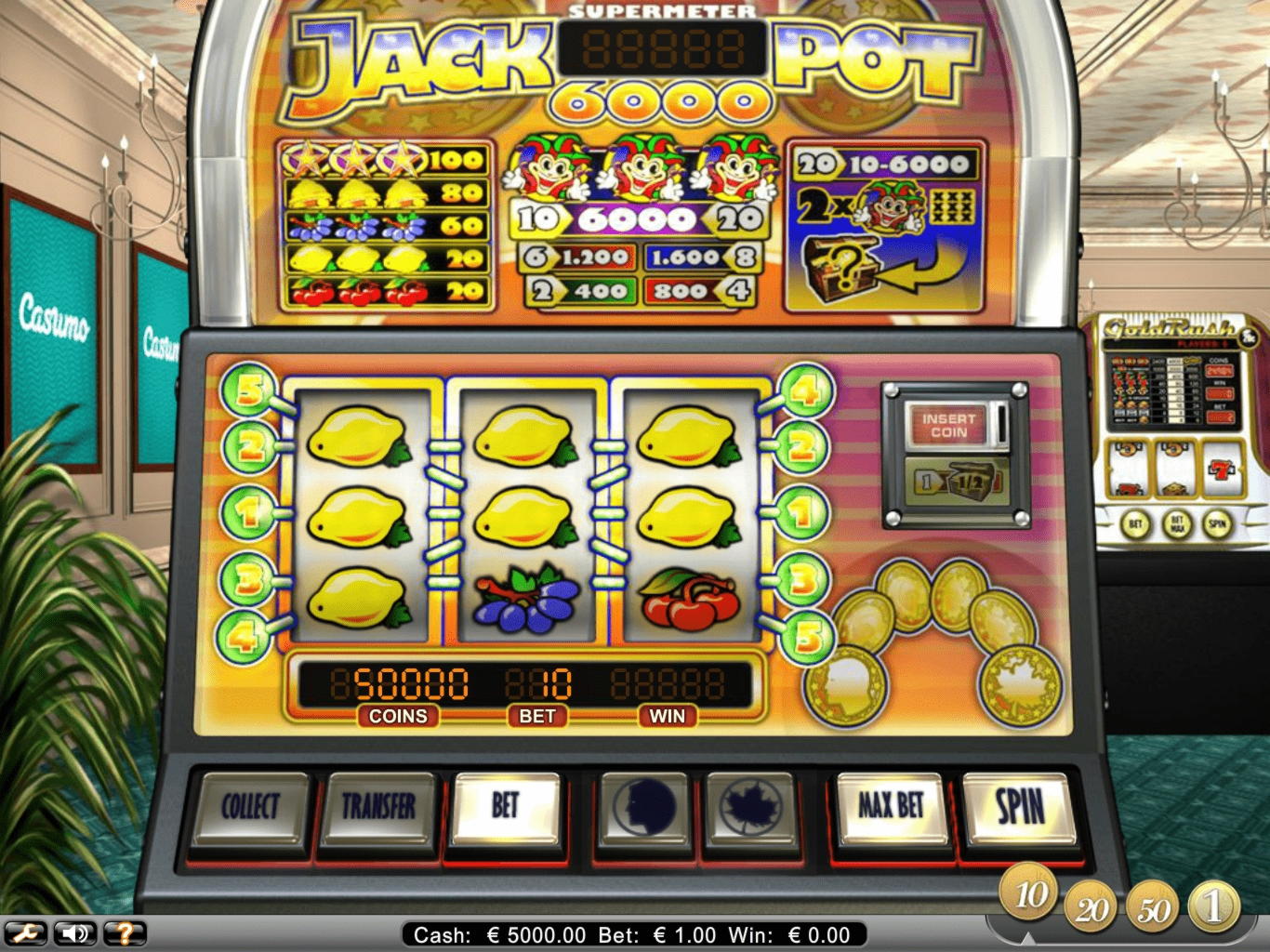 €145 Online Casino Tournament at bWin Casino