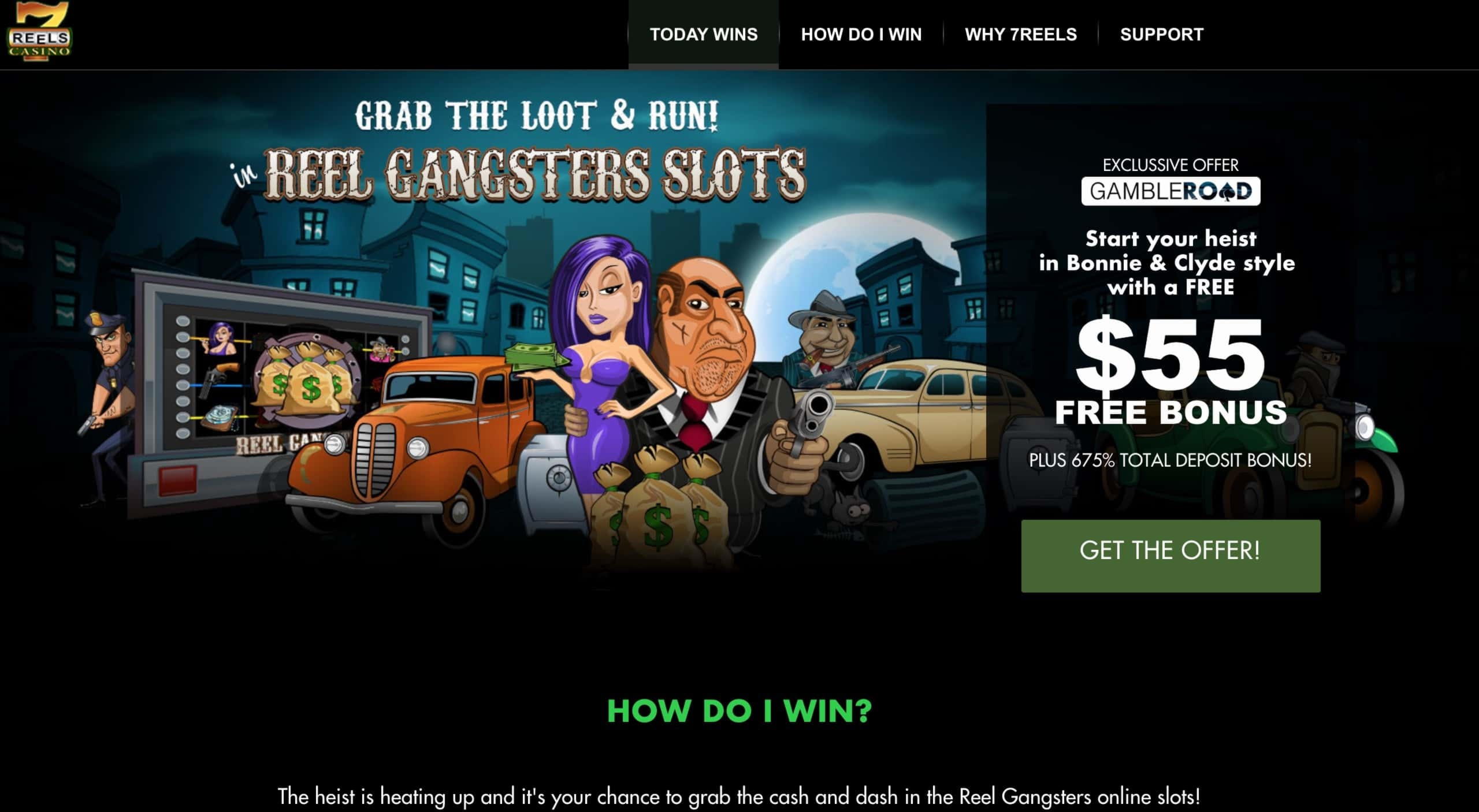 $685 No deposit bonus casino at Roaring 21 Casino