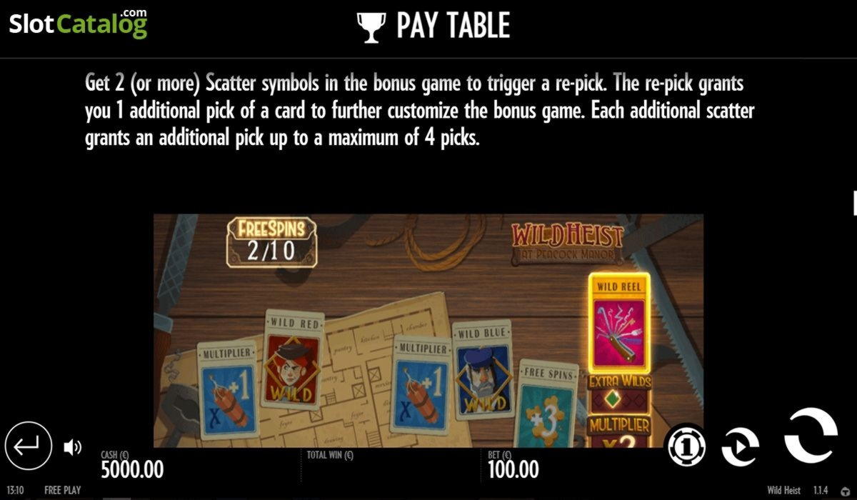 EURO 435 No deposit bonus at Wild Blaster Casino