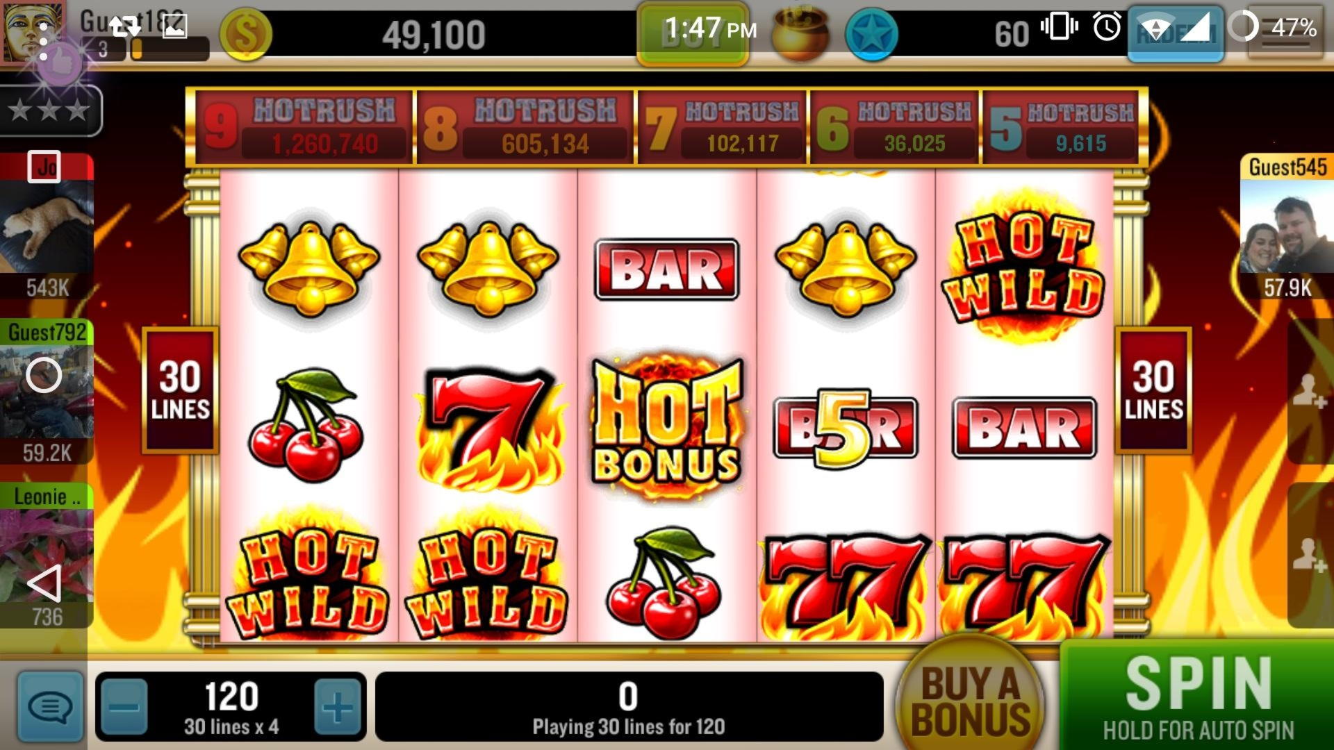 €840 Mobile freeroll slot tournament at Emu Casino