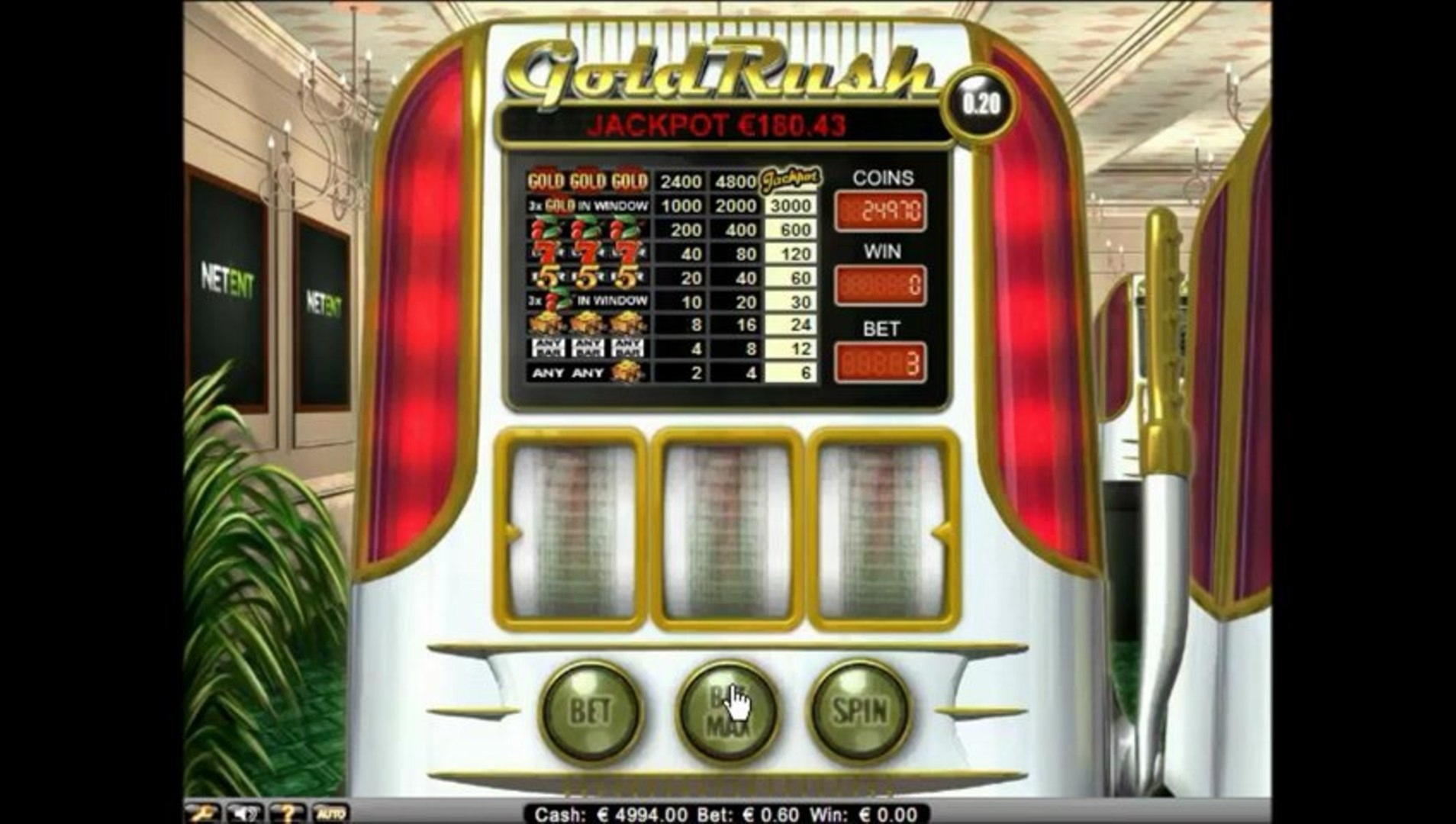 $270 Free chip at Betway Casino