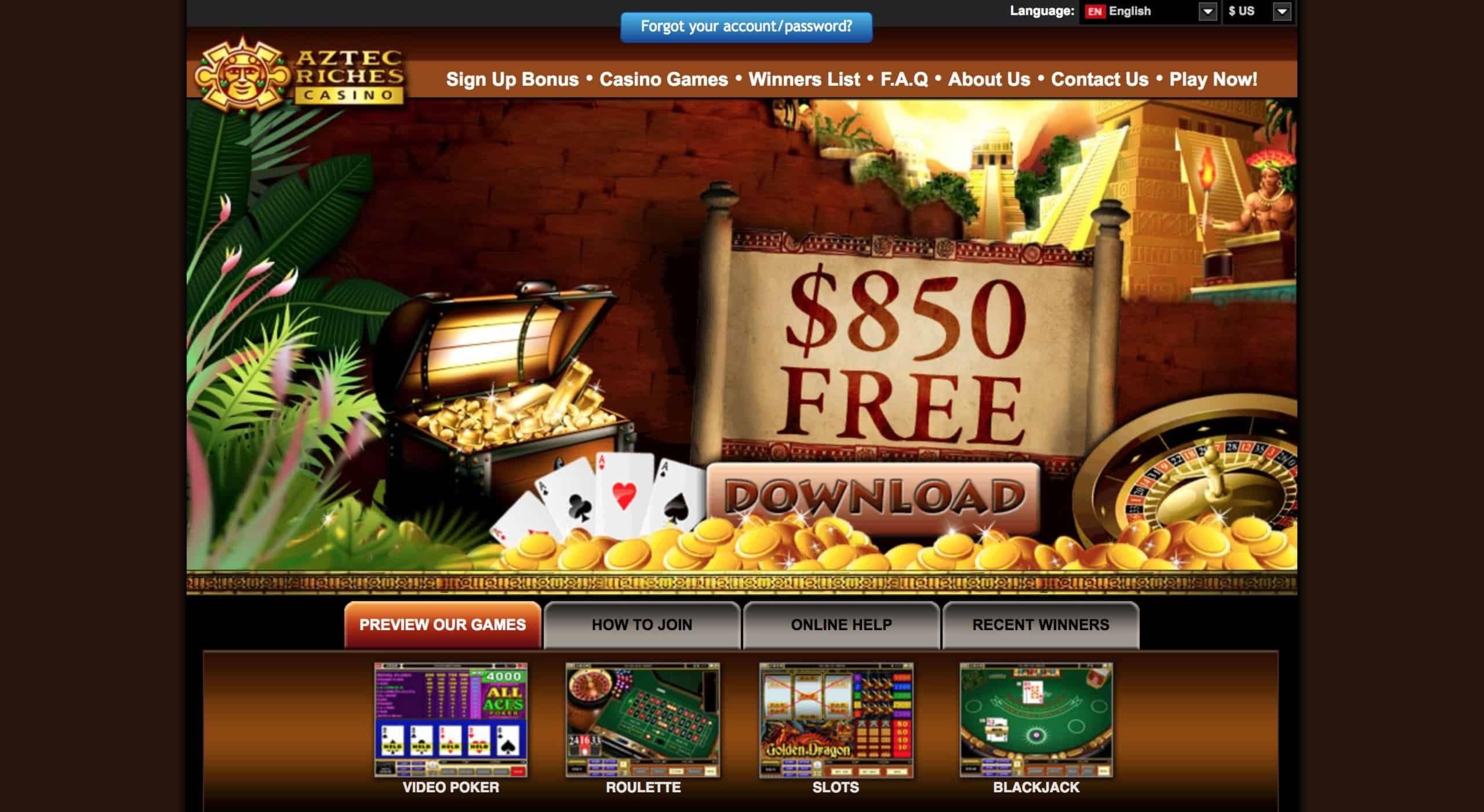 145 free casino spins at Emu Casino