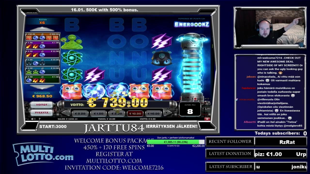 125 Free Spins right now at River Belle Casino