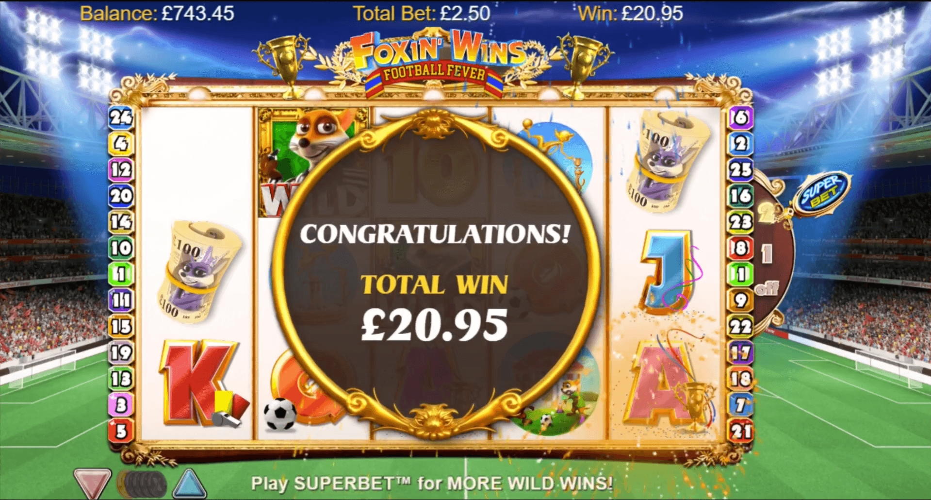 $480 No Deposit at Betway Casino