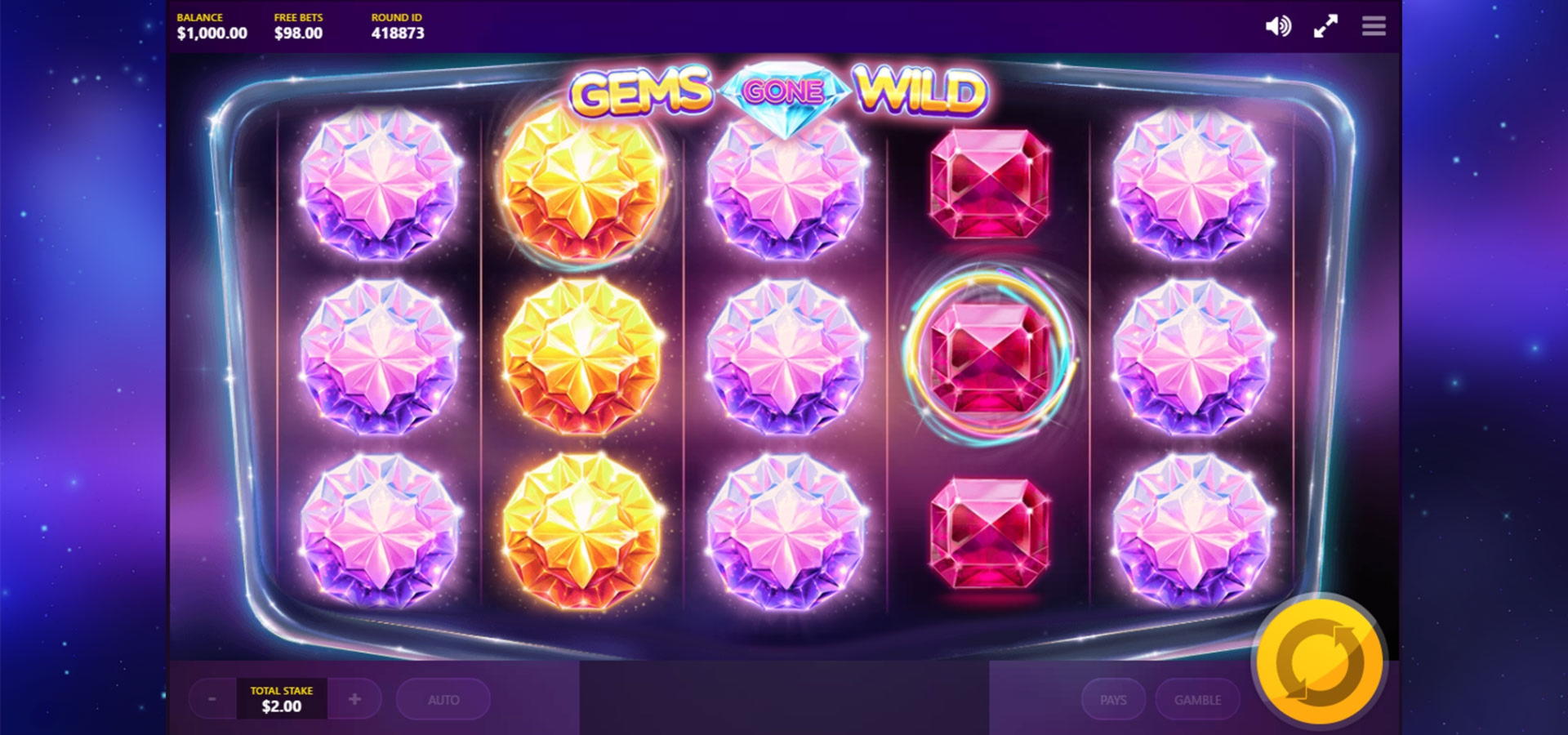 180% Match at a casino at Ruby Fortune Casino