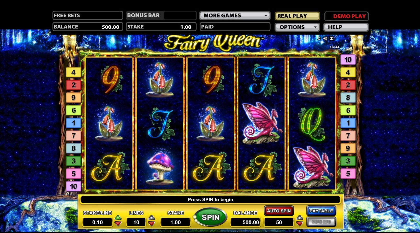 305% Casino match bonus at bWin Casino
