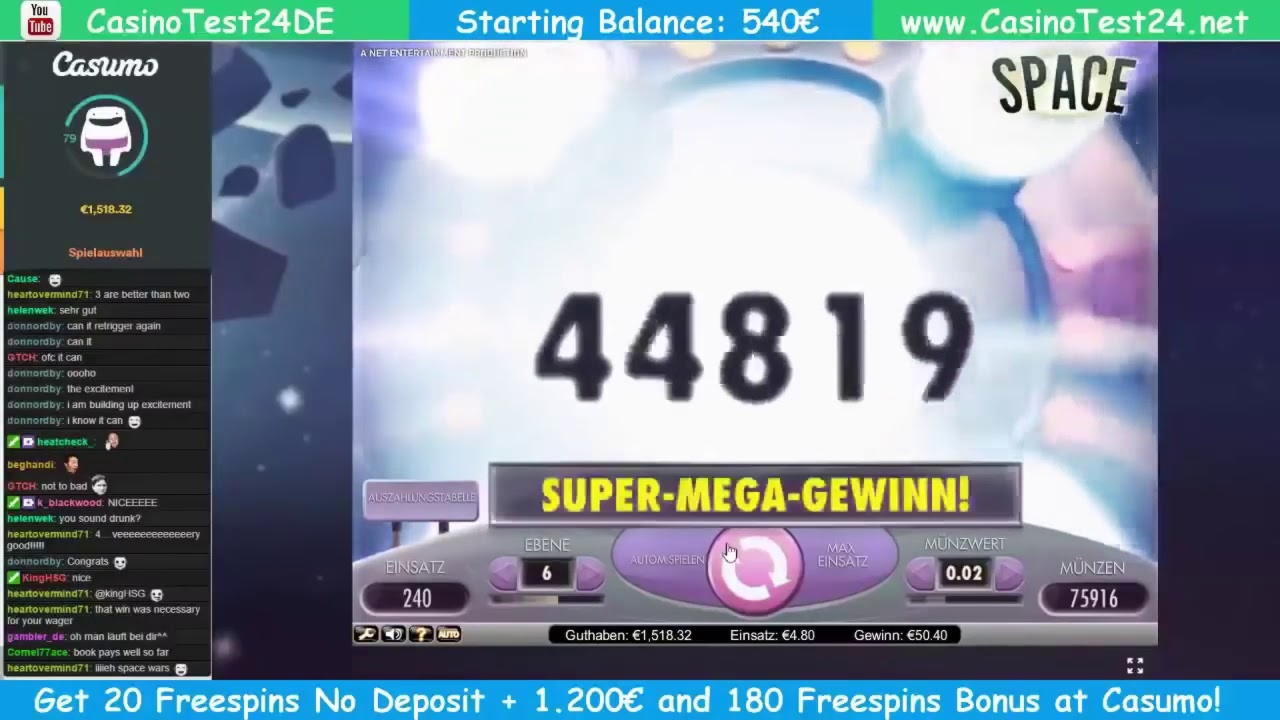 66 Trial Spins at Emu Casino