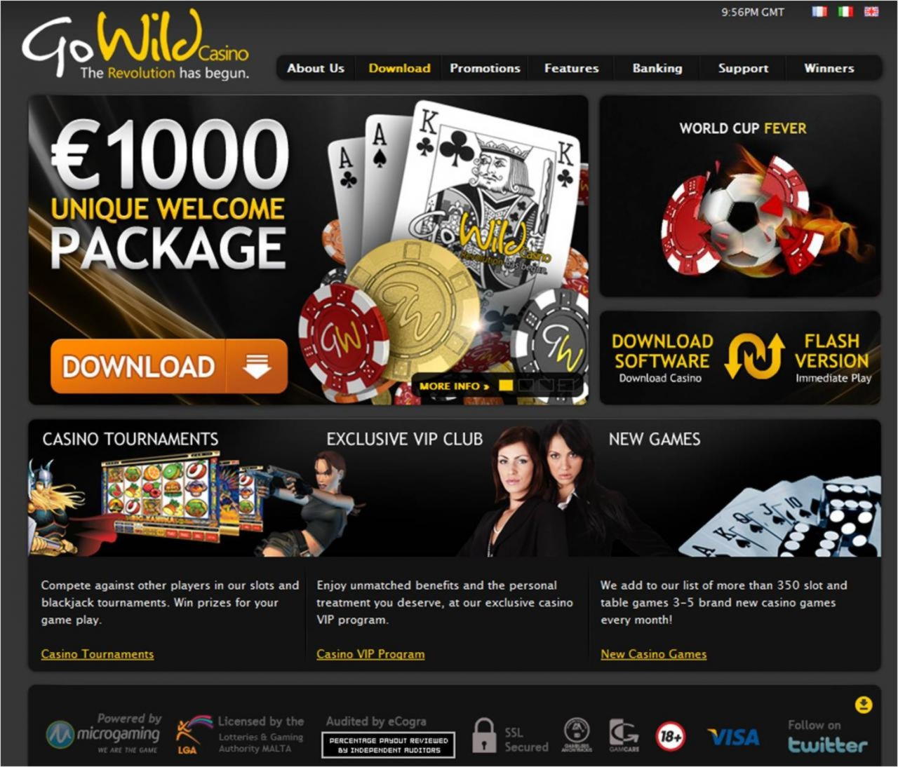 €105 Tournament at Gaming Club Casino