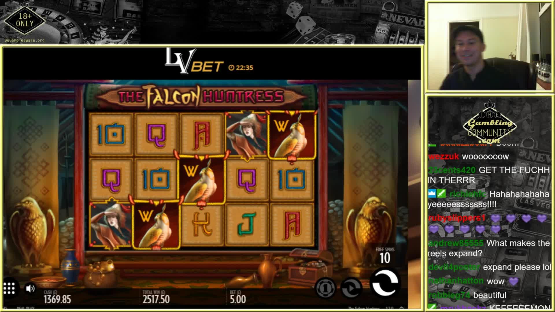 €400 casino chip at Lucky Red Casino