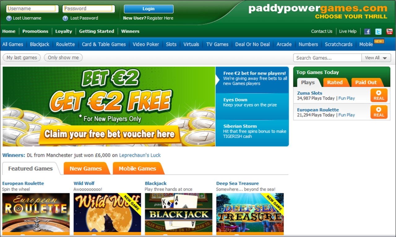 EURO 135 Online Casino Tournament at Lucky Nugget Casino