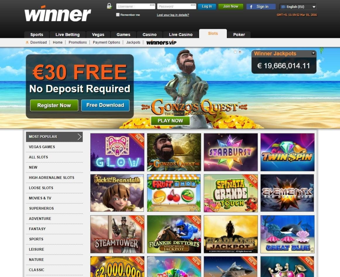EUR 4350 no deposit bonus casino at bWin Casino