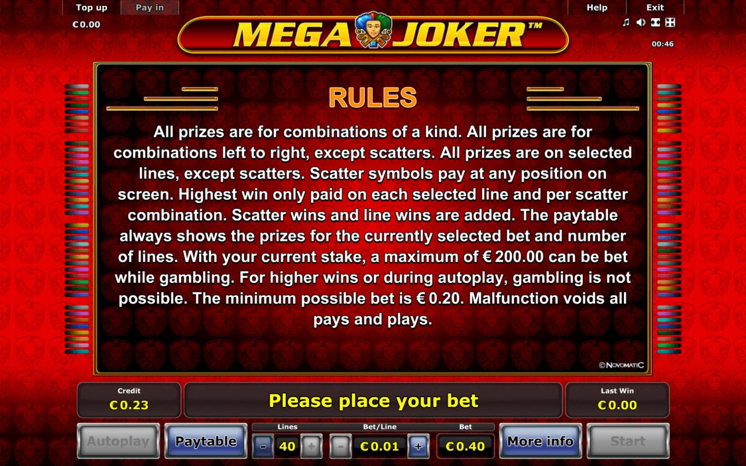45 Free Spins no deposit at Casino-X