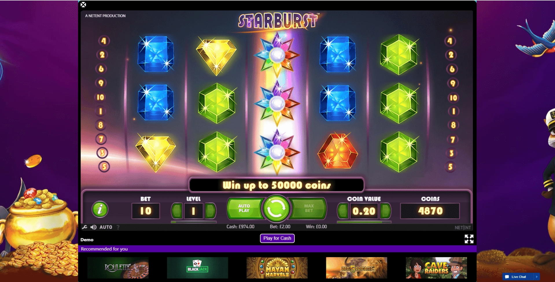 50 FREE Spins at Big Jackpots Casino 