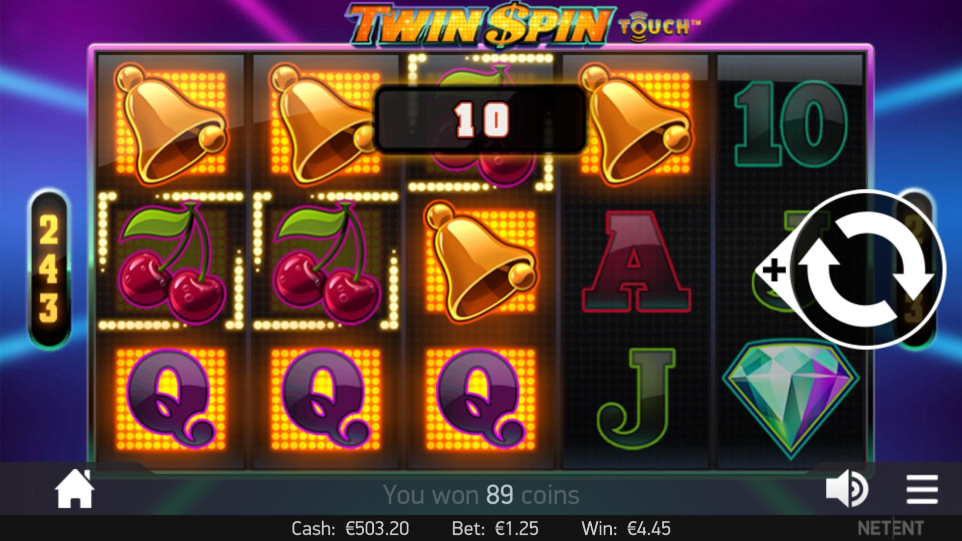 505% Deposit match bonus at Dunder Casino