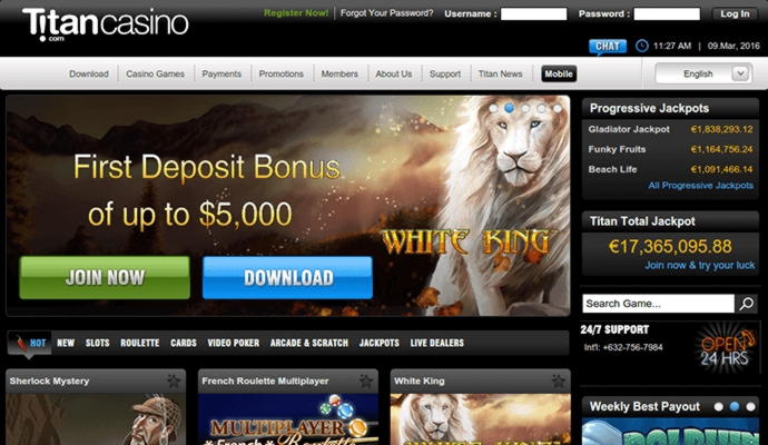 $95 Online Casino Tournament at Lucky Red Casino