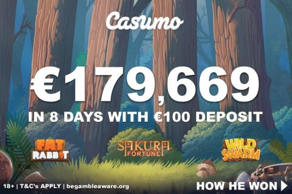 845% Signup Casino Bonus at Lucky Nugget Casino