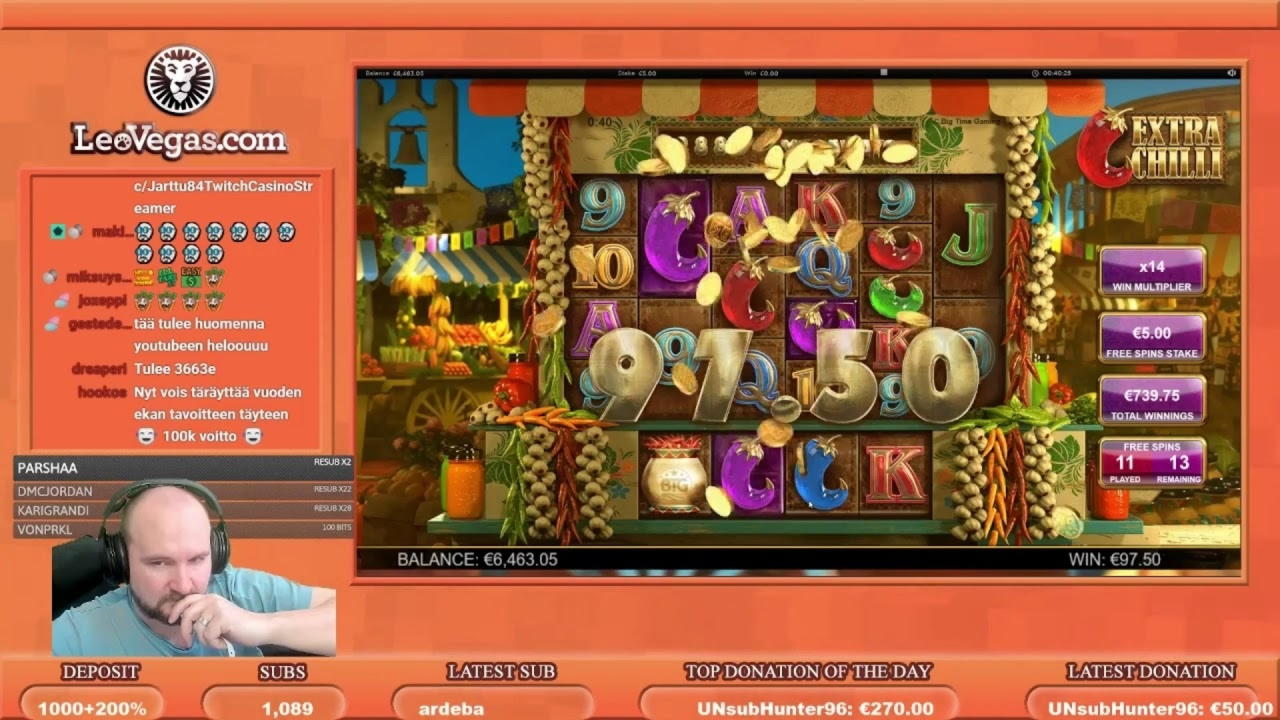 270 Free casino spins at River Belle Casino