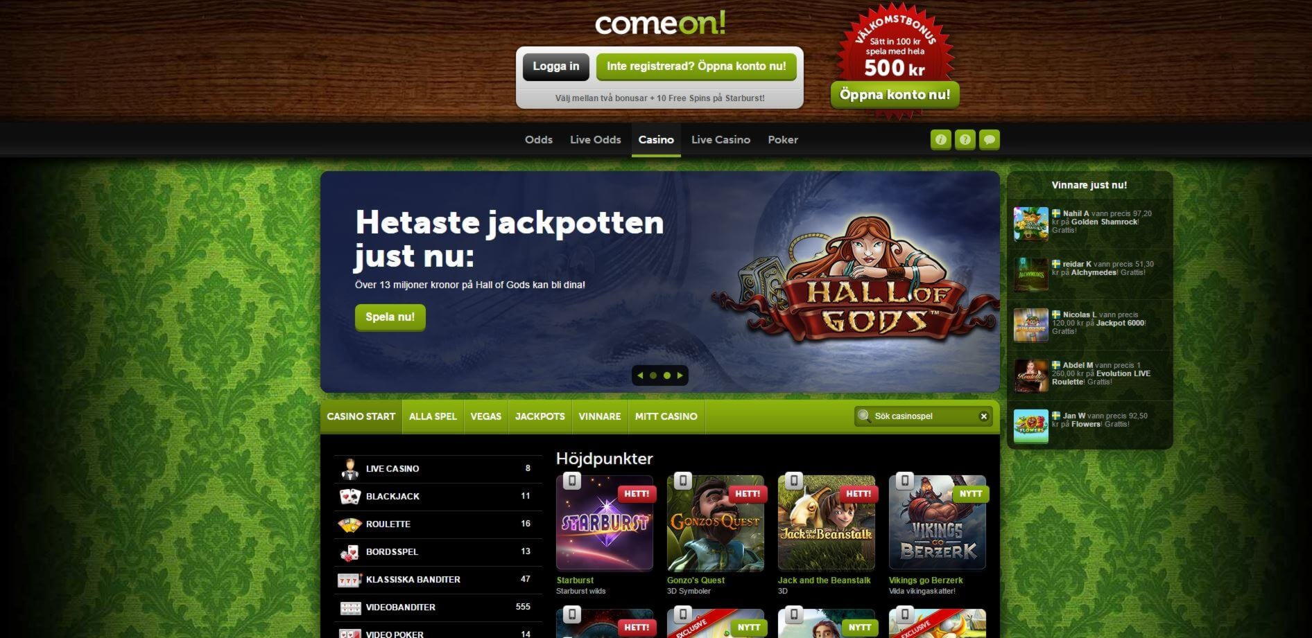 50% First Deposit Bonus at Jelly Bean Casino