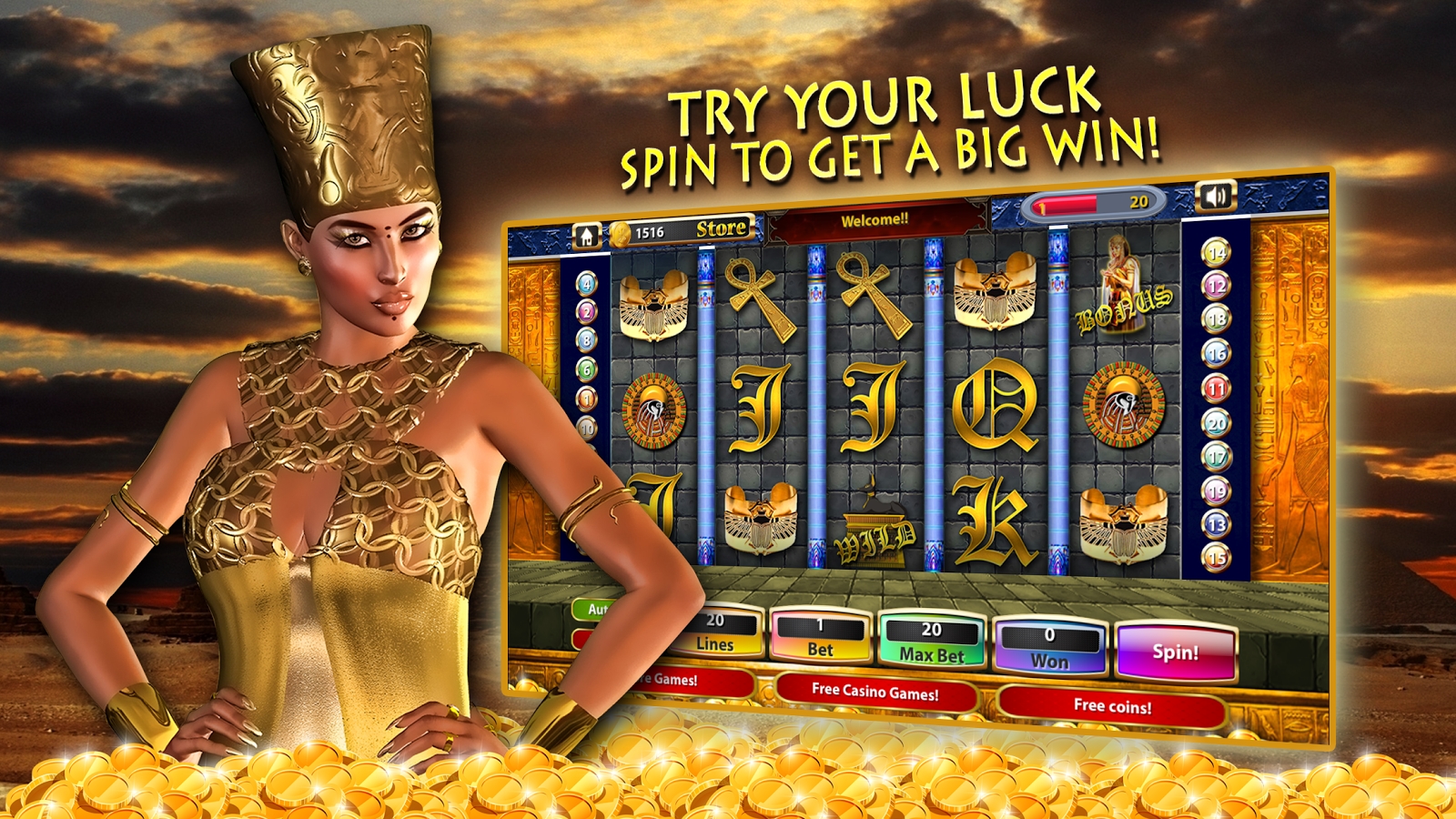 255 free spins no deposit at Spin Palace Casino